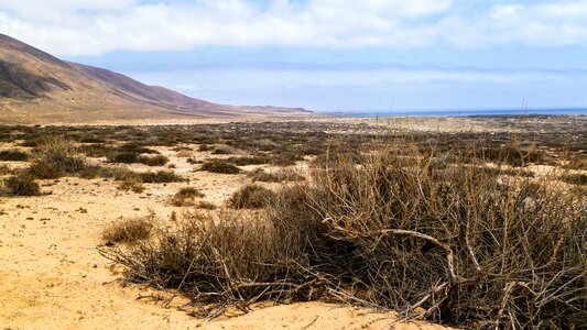 Landscape sky mountains photo