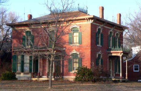Wilber T. Reed house (Auburn, NE) from NE 1