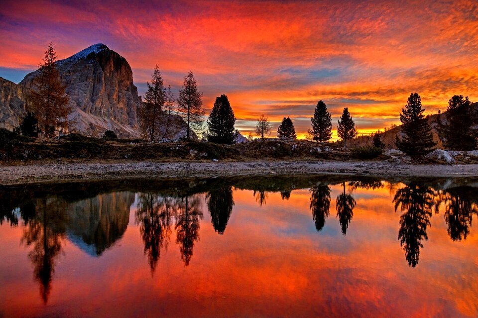 Italy mountains sunrise