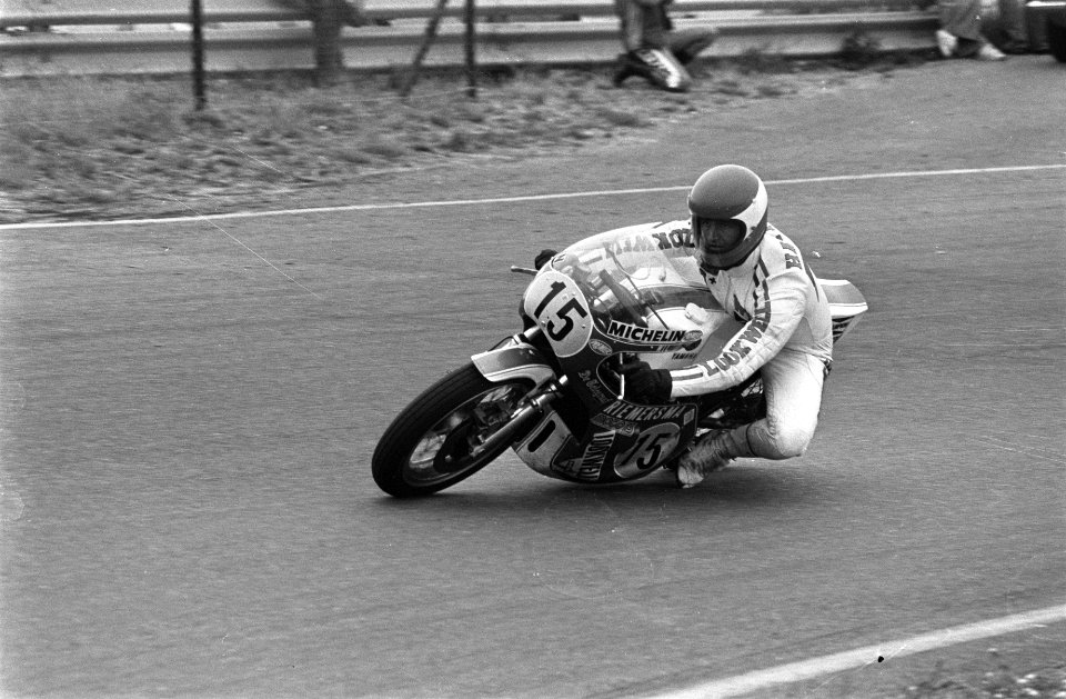 Wil Hartog op een 500 cc, Bestanddeelnr 928-0456