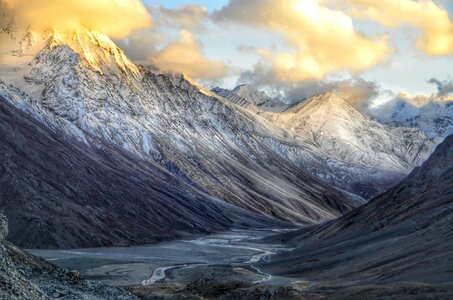 Himalayas landscape mountains photo