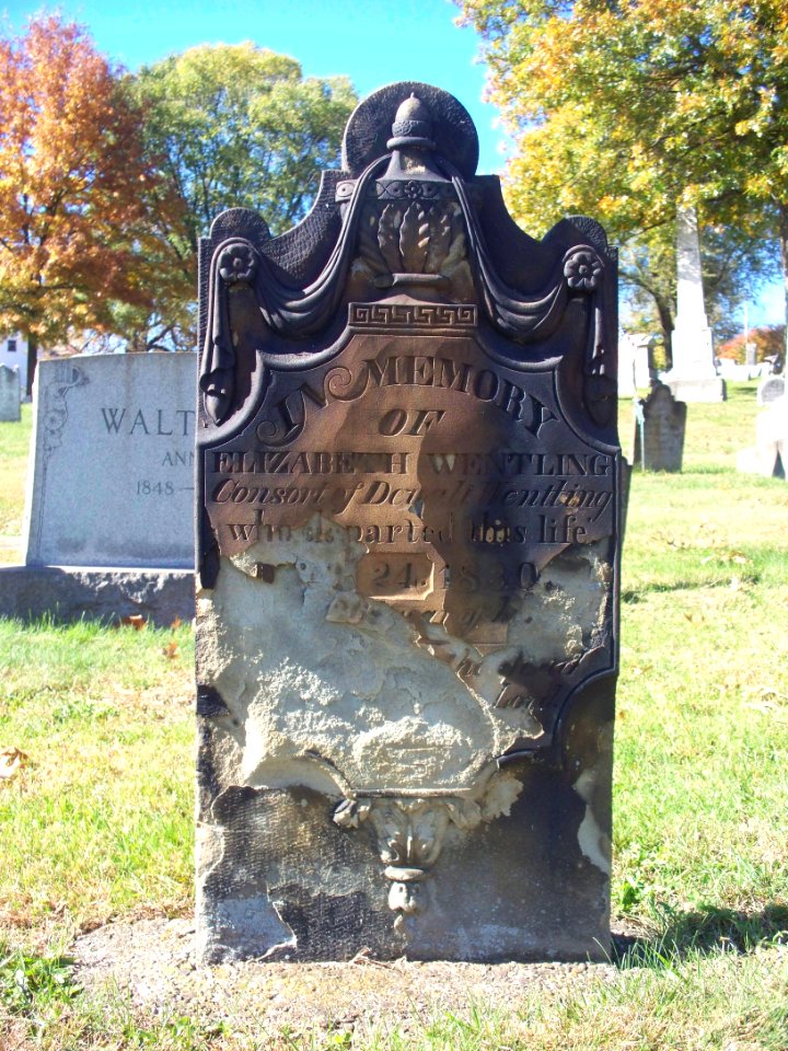 Wentling (Elizabeth), Brush Creek Cemetery, 2015-10-26, 01