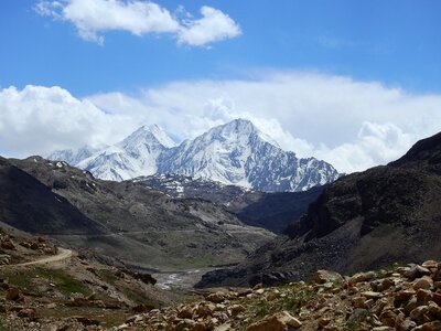 Himalayas landscape mountains photo