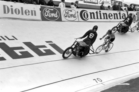 Wereldkampioenschappen wielrennen, Leicester, Engeland finale amateurs stayers, Bestanddeelnr 923-7458