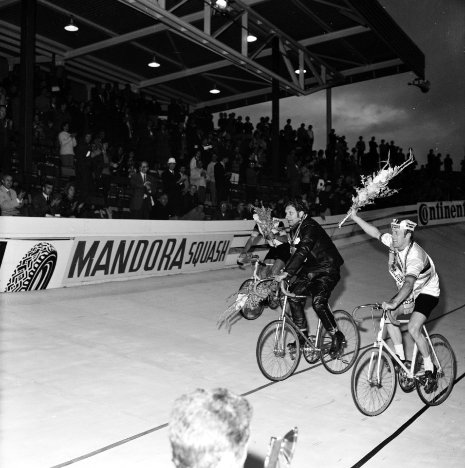Wereldkampioenschappen wielrennen, Leicester, Engeland finale amateurs stayers, Bestanddeelnr 923-7455