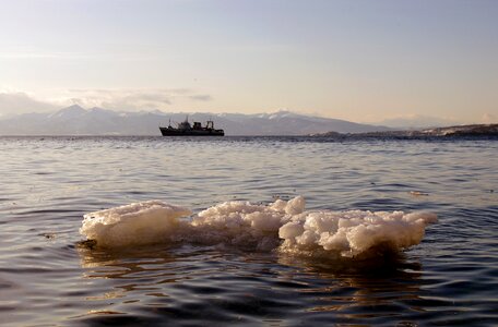 Foam sea seascape