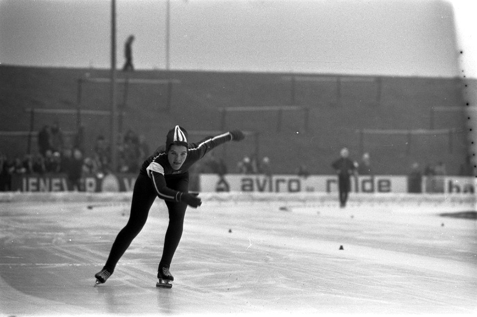 Wereldkampioenschappen schaatsen junioren te Assen, Froukje Jongsma (Nederland) , Bestanddeelnr 926-1681