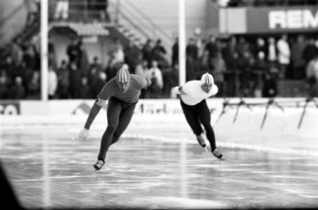 Wereldkampioenschappen schaatsen te Goteborg. Schenk en Thomassen, Bestanddeelnr 921-1163