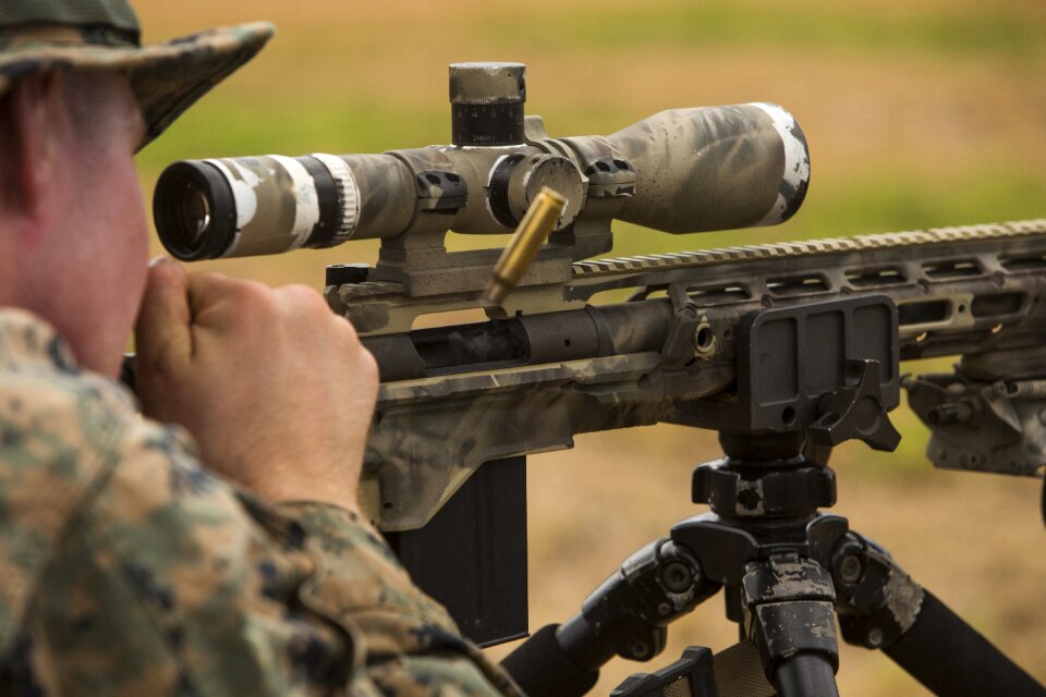 Aiming scope weapon