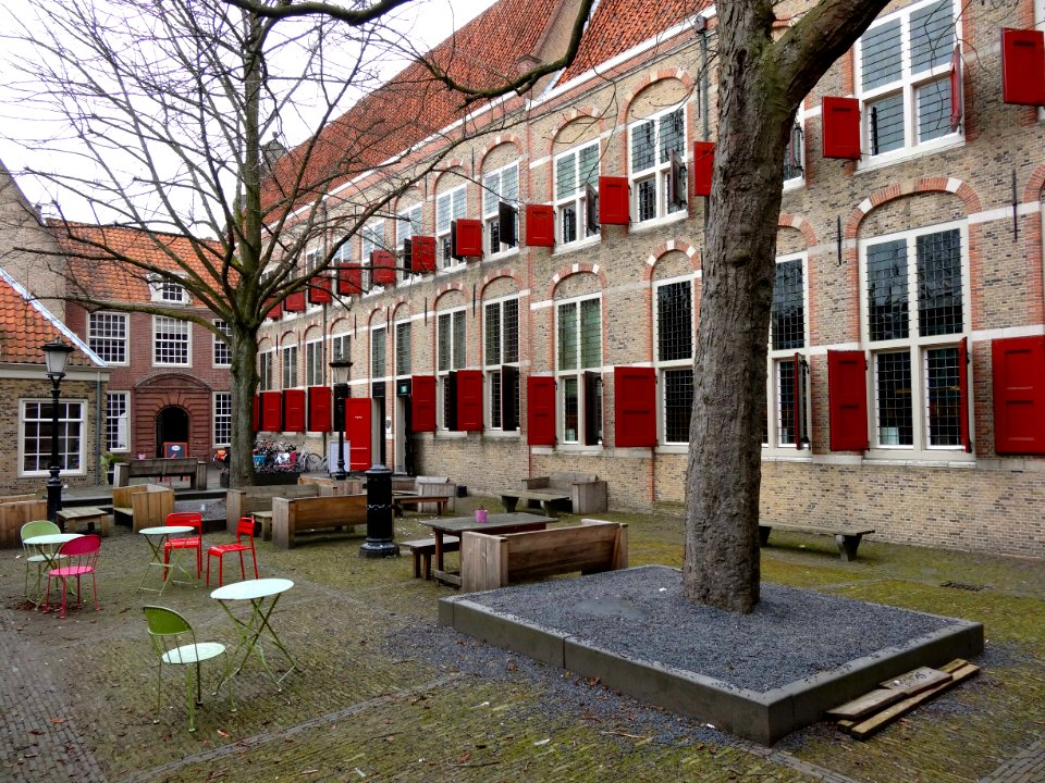 Weeshuis Gouda binnenplaats