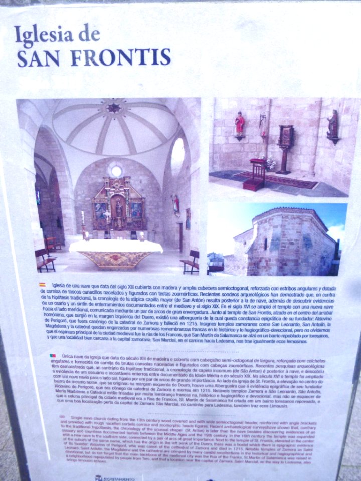 Zamora - Iglesia de San Frontis 3