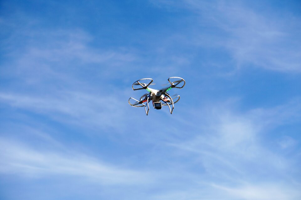Quadcopter copter field