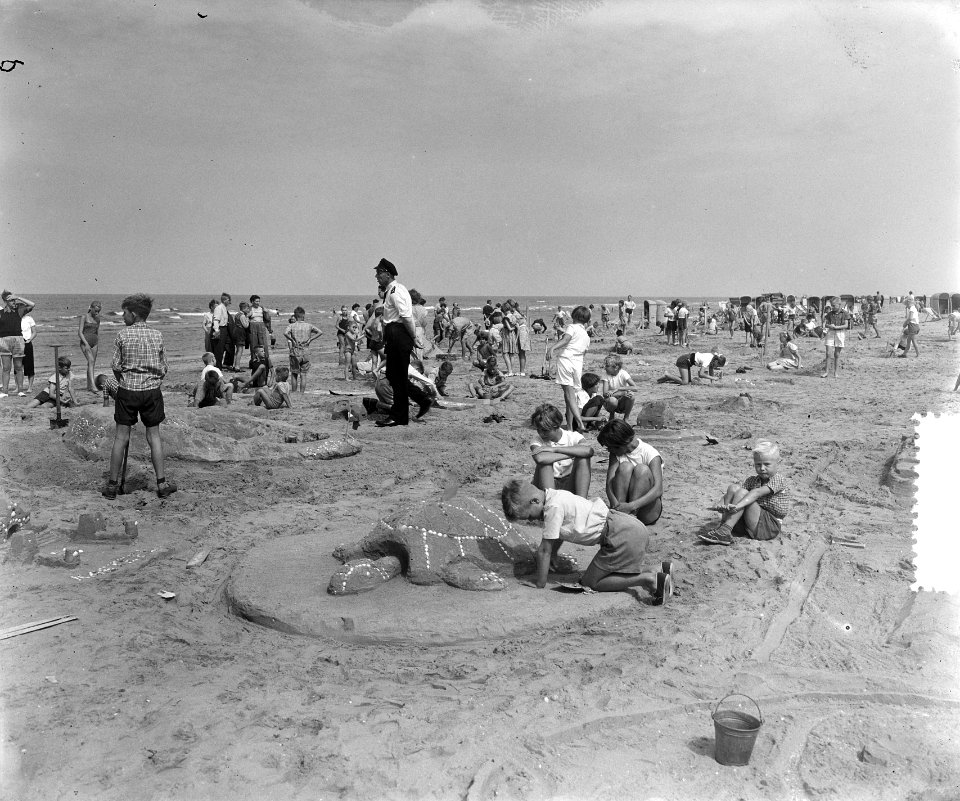 Zandbouwwedstrijd te Zandvoort, Bestanddeelnr 905-8830