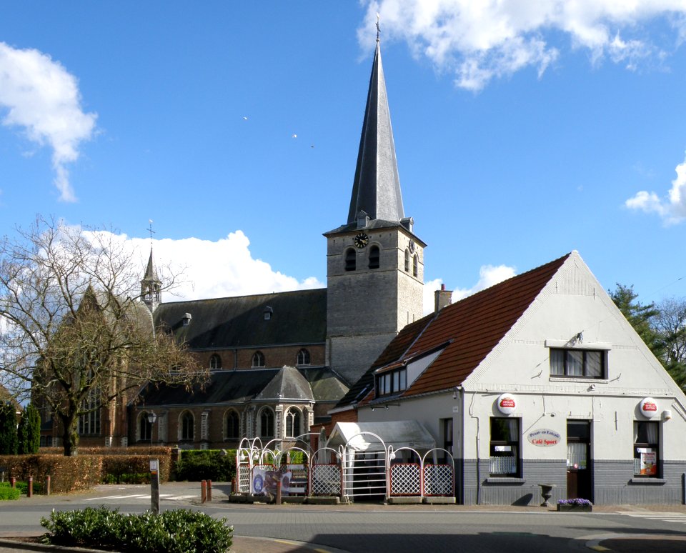 Zandhoven Dorpsgezicht Sint-Amelbergakerk