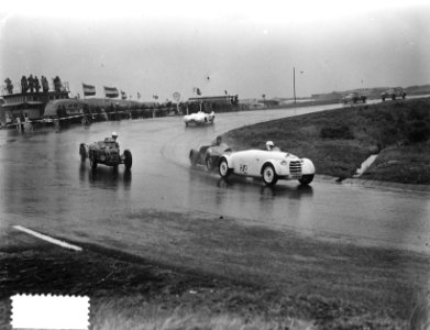 Zandvoort auto en motorraces , sportwagen in Hunzebocht, Bestanddeelnr 906-6224