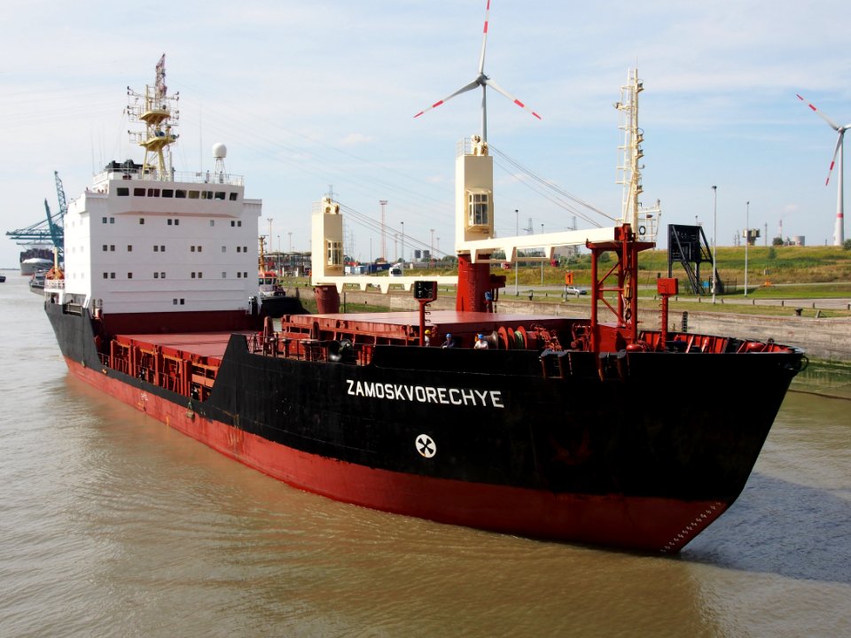 Zamoskvorechye - IMO 9077587, Zandvlietsluis, Port of Antwerp pic2