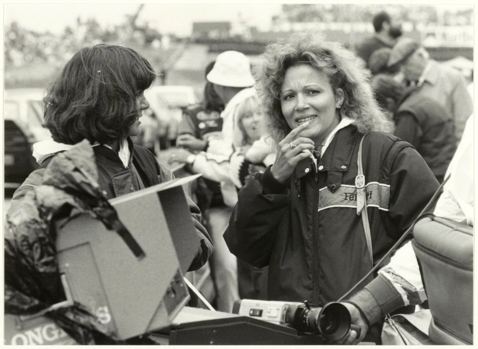 Zandvoort circuit Achter de pits bij het rennerskwartier. NL-HlmNHA 54005214