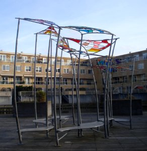 Zandvoort kunstwerk vliegers
