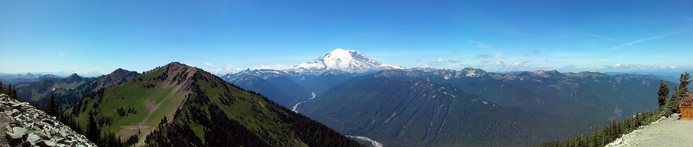 Nature landscape rainier photo