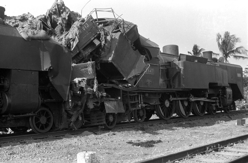 Batavia-sector 247. Vlak bij Klari, een plaatsje dicht bij Krawang, werd door d, Bestanddeelnr 4059