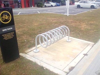 Bike Rack at Bandar Tropicana Aman