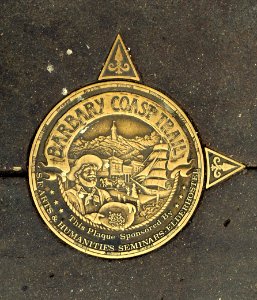Barbary Coast Trail marker - San Francisco, CA - DSC02672