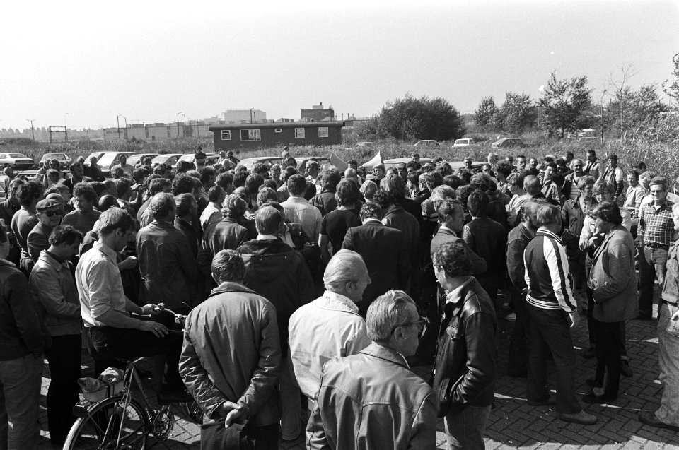 Bijeenkomst van stakers, Bestanddeelnr 930-4280