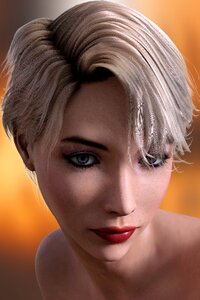 Studio beauty shot
