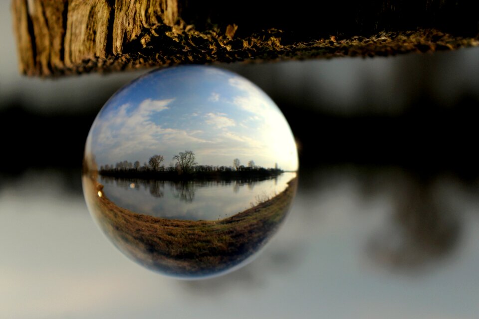Weser glass ball glass