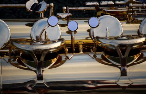 Sax saxophone keys photo