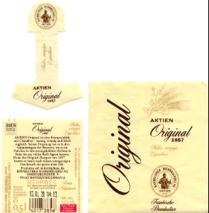 Bayreuther Bierbrauerei - Aktien Original 1857