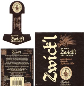 Bayreuther Bierbrauerei - Aktien Zwick'l - Kellerbier