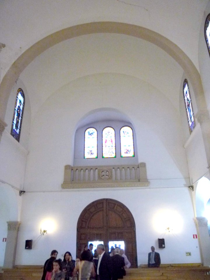 Barcelona - Distrito de Sant Andreu, Barrio de La Sagrera, Iglesia del Crist Rei de Sant Andreu 05