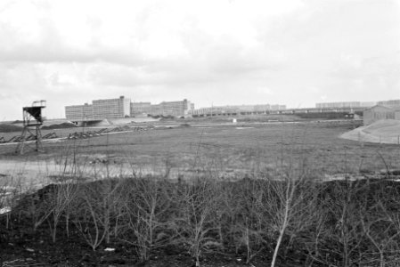 Bijlmermeer, Amsterdam krijgt NS-station Bijlmermeer flats e.d., Bestanddeelnr 924-2727