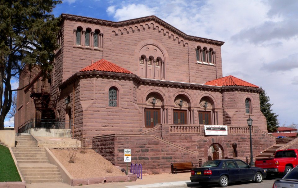 Ilfeld Auditorium (Las Vegas, NM) from SW 2