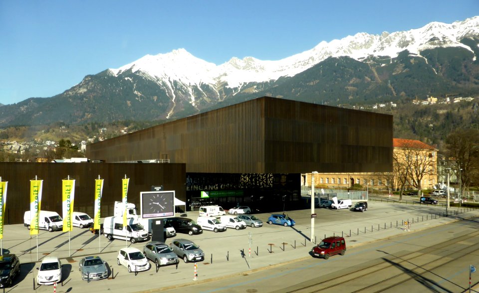 Innsbruck, Messe, Eingang, 1