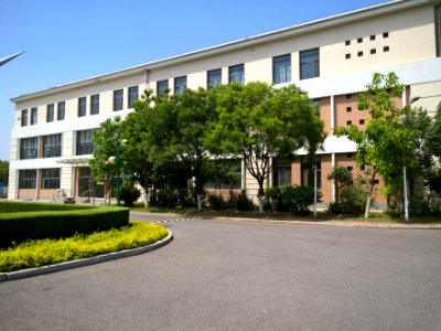 In the new campus of Tieling High School 12