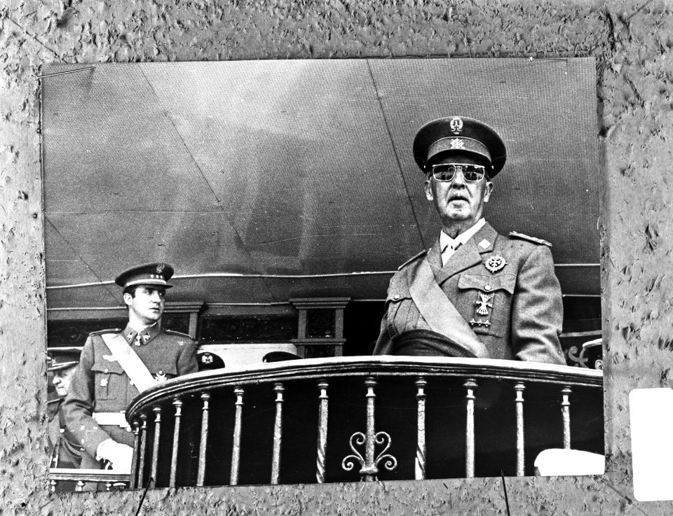 In Madrid is herdacht dat Franco 30 jaar geleden de burgeroorlog ( 1936 1939 ) w, Bestanddeelnr 922-4913