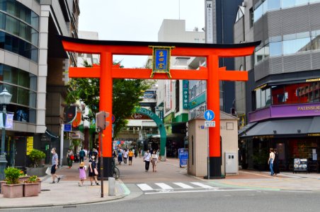 Ikuta-jinja, ichi-no-torii