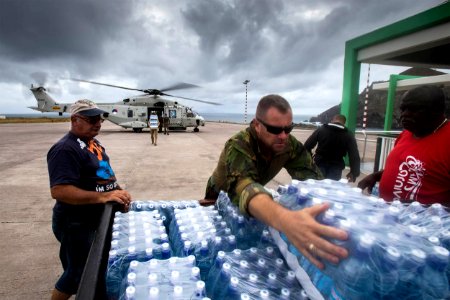 Hurricane Irma on Sint Maarten (NL) - starting to clean up - 22