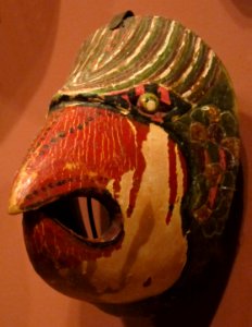 Indonesian mask in the Honolulu Museum of Art, XIII