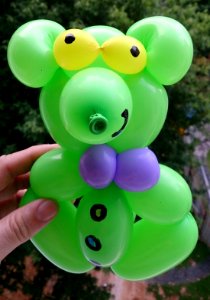 Teddy bear balloon