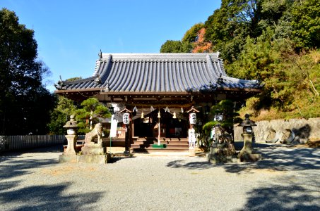 Tamanooya-jinja (Yao), haiden-1