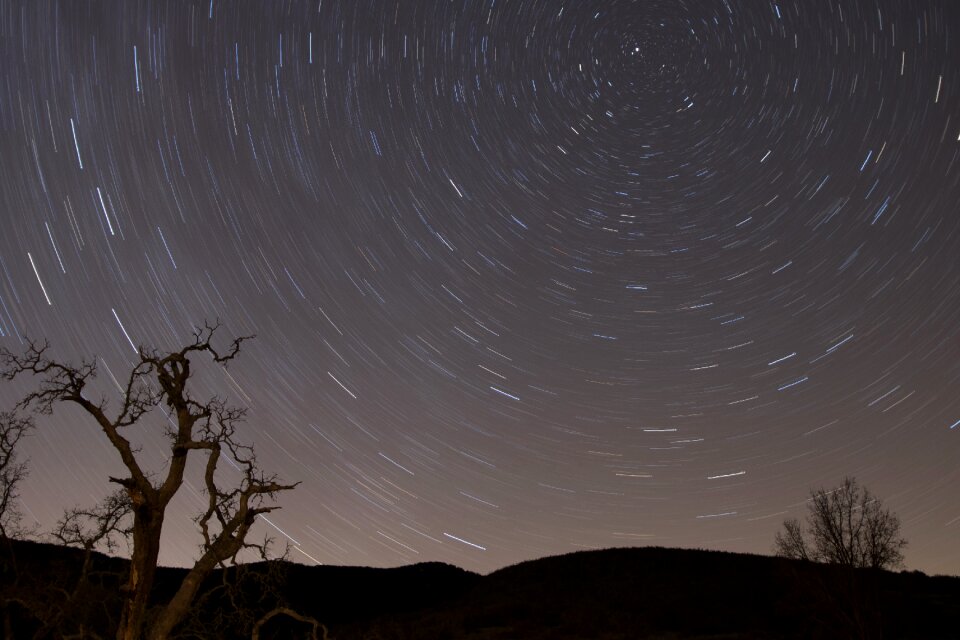 Stars nature landscape