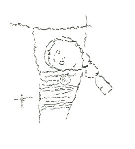 Tainter Cave pictograph
