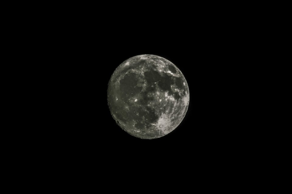 Astronomy lunar sphere