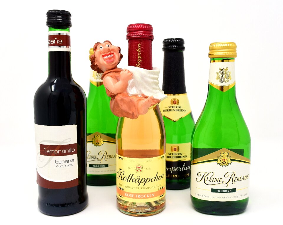 Bottles alcohol celebrate