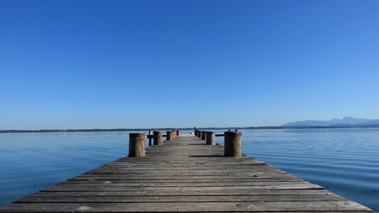 Chiemsee water boardwalk