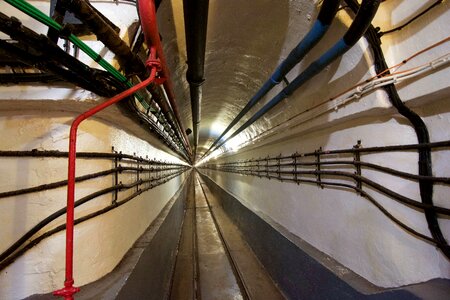 Transportation system business indoors