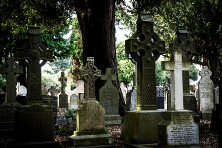 Cemetery cross celtic
